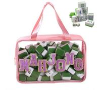 Sacchetti Per Tessere Mahjong Con Zip Portaoggetti Tote Capiente Con