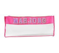 Sacchetti per Tessere Mahjong Pouch Organizer Trasparente | Per Mahjong Trasparente Impermeabile Per casa, viaggi, studio, giardino, feste, picnic, serate , riunioni, gare, adulti e