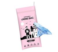 Sacchetti per urina da uomo, contenitore portatile per pipì da 15,5 x 30,5 cm, 900, assorbimento senza fuoriuscite, tecnologia adesiva sicura per donne, anziani, bambini, campeggio, escursionismo