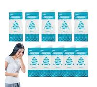 Sacchetti per urina da viaggio, 10 sacchetti per urina portatili da esterni, con cerniera sigillata, assorbenti integrati, 800 ml, multifunzionali, per uso esterno