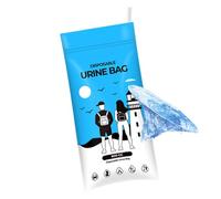 Sacchetti per urina da viaggio - 900 a prova di perdite, sacchetti temporanei per la pipì da viaggio, soluzione igienica facile da usare, attrezzatura sanitaria di alta qualità, accessorio per