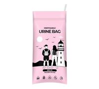 Sacchetti per urina, in cotone, 15,2 x 30,5 cm, design a prova di perdite, imbuto portatile per urinario, 900 , borsa per urina da viaggio, per campeggio, escursionismo, viaggi su strada, backup