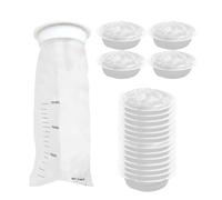 Sacchetti Per Vomito: Usa E Getta Per Emesi, Per Malattia A Tenuta Stagna Con Anello Di Sicurezza | Soluzione Portatile Contro La Nausea Per Viaggi In Auto, Gravidanza, Cinetosi, B