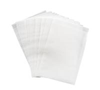 Sacchetti pergamina leggermente trasparente, 25 pezzi: buste carta bianca per semi, alimenti, regali, bomboniere, bustine piatte personalizzabili, confezioni fai da te, 16,2 x 23 cm