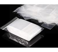 Sacchetti plastica richiudibili 200 pezzi Bustine trasparenti piccole 10 * 7cm Bustine chiusura ermetica piccoli polietilene con zip sacchetti plastica trasparente