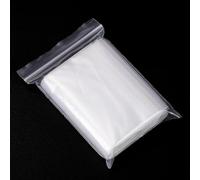 Sacchetti Plastica Richiudibili Bustine Trasparenti Piccole 13 * 19cm Sacchetto Sigillato Chiusura Ermetica Piccoli Polietilene con Zip 100 pezzi