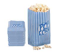 Sacchetti Popcorn Contenitori Design Righe Retrò Pop Corn Compleanno Set 144