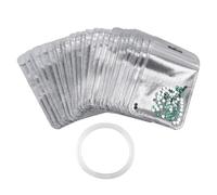 Sacchetti Porta Perline D'Arte Con Strass 50 Pezzi Organizer Perle Gemme | Borsa Organizer Gemme Per Professionisti Bambini Adolescenti Adulti Artisti Hobbisti Casa Studio