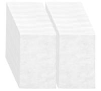 Sacchetti Portascarpe da Viaggio 50 Pezzi Non Tessuto | Bianco, Lavabili e Riutilizzabili, Pratici per Valigie e Abbigliamento, Confezione da Cinquanta Pezzi