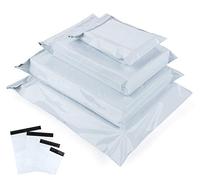 Sacchetti postali bianchi, 100 pezzi Misti 4 Formati Sacchetti per Imballaggio Autosigillanti - Sacchetti Postali Piccoli e Grandi Confezioni Postali Sacchetti Postali Buste Mailer