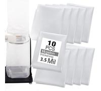 Sacchetti raccogli polvere (10 pezzi su un solo lato, 5 mils, diametro 49,5 cm (larghezza 78,7 cm) x lunghezza 101,6 cm, per collettori di polveri Harbor Freight Central Machinery