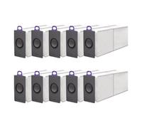 Sacchetti Raccoglipolvere, Compatibili Con Narwal, Flow 002 | Accessori for ricarica automatica e sistema di drenaggio del sacchetto for la polvere dell'aspirapolvere(10 Pcs Dust Bags)