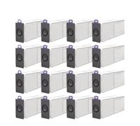 Sacchetti Raccoglipolvere, Compatibili Con Narwal, Flow 002 | Accessori for ricarica automatica e sistema di drenaggio del sacchetto for la polvere dell'aspirapolvere(16 Pcs Dust Bags)