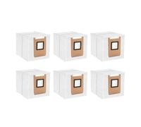Sacchetti Raccoglipolvere E25 E28, Compatibili Con Eufy, Aspirapolvere Robot E28 Omni/E25 Omni, Sistema Di Filtraggio A 4 Strati Resistente Agli Strappi(6 Pcs)