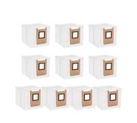 Sacchetti Raccoglipolvere E25 E28, Compatibili Con Eufy, E28 Omni/E25 Omni Robot Aspirapolvere, Sistema Di Filtraggio A 4 Strati Resistenti Agli Strappi(10 Pcs)