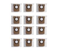 Sacchetti Raccoglipolvere Usa E Getta In Tessuto, Compatibili Con Xiaomi, X20+ X10+ X20 Plus X10 Plus, Compatibili Con Dreame, L10 Ultra L20 Ultra L30 Ultra Sottovuoto Non Tessuto(12 pcs)
