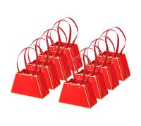 Sacchetti Regalo,Confezione da 8 Sacchetti Portatili per Fiori ,Rosso