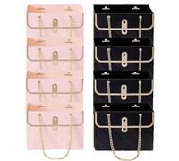 Sacchetti regalo Fiori Di Carta, Scatole Di Fiori Per Arrangiamenti, 8pcs Carta Sacchetti Regalo Fiori Sacchetti Di Mazzo Scatola Con Manico Per San, Festa Della Mamma Mazzo Usano