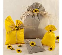 SACCHETTI REGALO GIALLO PERLATO CM.40X60 CF.25 PZ.