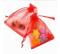 Sacchetti regalo in organza, 10 pezzi 15x20 17x23 20x30 sacchetti in organza for imballaggio, sacchetti regalo for decorazioni di nozze, feste di compleanno