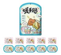 Sacchetti Riscaldanti per Mani,10 Pezzi Pacchetti Riscaldanti Dita Dei Piedi Sicuri Corporei Portatili A Fumetti,Attivazione Rapida Scaldapiedi Per Esterno | per Casa, Ufficio, Scuola, Campeggio, Escu