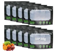 Sacchetti riutilizzabili da 30 g, 10 sacchetti ermetici, Terploc Grove Bags con controllo degli odori, sacchetti con controllo dell'umidità integrato (58-62%)