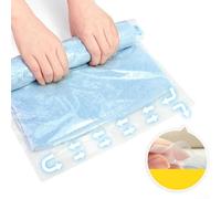 Sacchetti riutilizzabili da viaggio a compressione per ottimizzare lo spazio di imballaggio e ridurre al minimo l'ingombro (3 x S (3 x XL (50 x 70 cm)