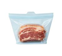 Sacchetti Riutilizzabili Per Alimenti - 500ml Silicone Resistente Al Calore - Sacchetti Da Congelatore E Bustine Frutta | Per Pane Panino Insalata Frutta Verdura Snack Fatti In Casa Campeggio