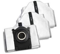 Sacchetti Riutilizzabili per Ecovacs Deebot T80 Omni/T50 Pro Omni/X9 Pro Omni/X8 Pro Omni/T50 Omni/T30C Aspirapolvere, Ricambio Sacchetto polvere con Cerniera (3 Pezzi)