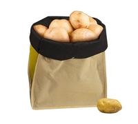 Sacchetti riutilizzabili per frutta e verdura, riutilizzabili, traspiranti, per shopping, viaggi, snack, frigorifero, pranzo, generi alimentari, Giallo, Refer to description, Unisex