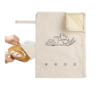 Sacchetti riutilizzabili per il pane - Confezione portatile riutilizzabile di conservazione naturale | Sacchetti per pane fatti in casa - per cottage baguette, impasto, , cottura, fermentazione