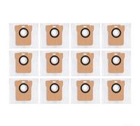 Sacchetti sigillati per bordo compatibili con robot aspirapolvere Xiaomi per X20 PLUS per supportare l'aspirazione prolungata e la sicurezza del motore (12 pezzi)