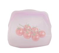 Sacchetti Silicone per Alimenti da 1000ml Bustine Richiudibili a Fondo da 1 | Buste Riusabili per Cibi per Zuppa Carne Frutta Verdura Spuntini Meal Prep Cucina Frigo Viaggio Campeggio