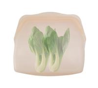 Sacchetti Silicone per Alimenti da 1000ml Bustine Richiudibili a Fondo da 1 | Buste Riusabili per Cibi per Viaggi Cucina Campeggio Ufficio Pranzo Outdoor