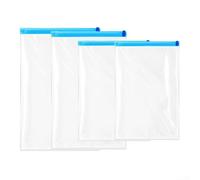 Sacchetti sottovuoto arrotolabili per viaggi, riducendo al minimo l'ingombro e massimizzando lo spazio (3 x M (3 x L (40 x 60 cm)