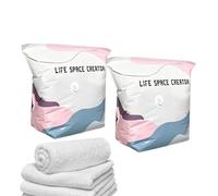 Sacchetti Sottovuoto per Abbigliamento - 2 Pezzi Compressione Senza Pompa A Stoccaggio | Buste Sottovuoto Per Valigia | Per Biancheria Da, Materasso, Cuscino, Coperta, Viaggio, Casa, Armadio, Guardar