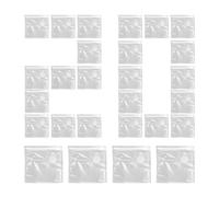 Sacchetti sottovuoto per alimenti, 20 pezzi riutilizzabili ermetici - sacchetti sottovuoto resistenti agli odori - per frutta, carne, frutti di mare, sous vide,