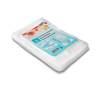 Sacchetti Sottovuoto per Alimenti - Super Resistenti - Adatti a Tutte le Macchine Sottovuoto - Trasparenti - Cottura e Congelazione (18x30)