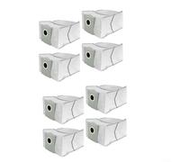 Sacchetti sottovuoto per Ecovacs per DEEBOT T80 S per Omini, filtro meltblown ultra fine, resistenti agli strappi, sistema di contenimento sicuro della polvere (8 pezzi)