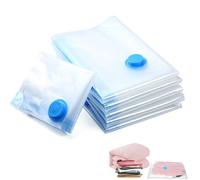 Sacchetti sottovuoto per vestiti, sacchetti sottovuoto per coperte, sacchetti sottovuoto, 60 x 80 cm, riutilizzabili, sacchetti a compressione per indumenti