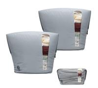 Sacchetti Sottovuoto Vestiti Extra Grande TPU Buste Sottovuoto Viaggio per Piumini Coperte Biancheria da Letto Riutilizzabile Risparmio di Spazio Vuoto Sacchetti