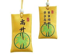 Sacchetti spirituali - Sacchetti di sale della speranza | Collana porta sale | Sacchetti talismani cinesi | Collana buddista spirituale dalla Cina da utilizzare per studio uffici cassetti auto da