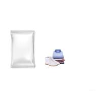 Sacchetti trasparenti a compressione sottovuoto per piumini, trapunte, vestiti, con pompa manuale, set di 6 per riporre in modo efficiente i tessuti della casa (40 x 60 cm)