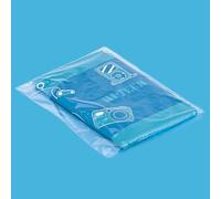 SACCHETTI TRASPARENTI PPL chiusura adesiva 12 x 70 + 5 cm 50 my 1000 unita