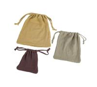 Sacchetti traspiranti per bambini, organizer in tessuto lavabile, chiusura elastica, sacchetti in cotone per asilo nido da viaggio e soluzione multiuso per la conservazione della scuola materna