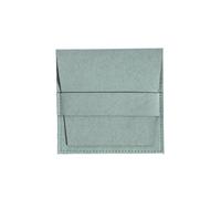 Sacchetti Velluto Gioielli 5 pz sacchetto di gioielli 6.2x6.2 cm/8x8 cm busta velluto con patta striscia anello orecchini braccialetto pendente sacco stoccaggio(Light green,6.2x6.2cm)