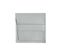 Sacchetti Velluto Gioielli 5 pz sacchetto di gioielli 6.2x6.2 cm/8x8 cm busta velluto con patta striscia anello orecchini braccialetto pendente sacco stoccaggio(Gray,6.2x6.2cm)