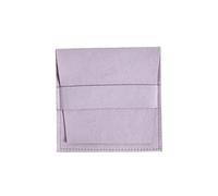 Sacchetti Velluto Gioielli 5 pz sacchetto di gioielli 6.2x6.2 cm/8x8 cm busta velluto con patta striscia anello orecchini braccialetto pendente sacco stoccaggio(Purple,8x8cm)
