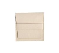 Sacchetti Velluto Gioielli 5 pz sacchetto di gioielli 6.2x6.2 cm/8x8 cm busta velluto con patta striscia anello orecchini braccialetto pendente sacco stoccaggio(Cream,6.2x6.2cm)