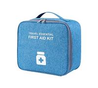 Sacchetti vuoti per pillole da viaggio, forniture mediche, organizer cosmetico, borsa per medicina, borsa per la famiglia da viaggio per pillole, Celeste, Grande, Bellezza di massa